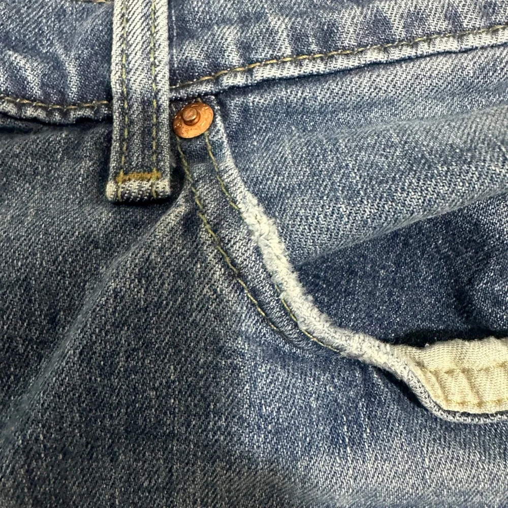 Levi's 514 Straight Fit Jeans Blue Denim Medium Wash Mens‎ Size W38xL33